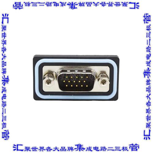 HDF-V15-113L051 连接器15POS插头公引脚3排D-Sub高密度面板安装