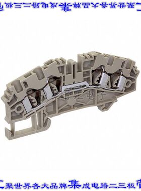 3502.2 端子块连接器4POS馈通式5.1mm米色12-20AWG