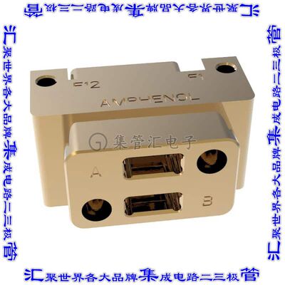10-504637-013 背板连接器6POS模块2排自由悬挂