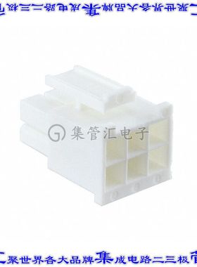 IPBD-03-D-K 矩形连接器外壳6POS插座2排4.2mm母形插口自由悬挂