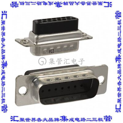865615PLTXLF 接插件连接器CONN D-SUB HOUSING PLUG 15POS