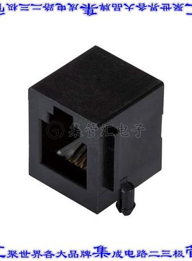 CRJ031-5-TH 接插件连接器RJ JACK, 1 PORT, 8P8C, 50U, UNSH