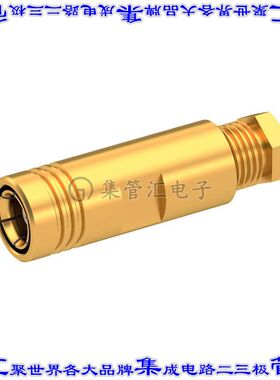 R114003000 同轴连接器SMB插头母形插口焊接50欧姆自由悬挂