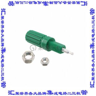 接插件连接器CONN 001 BIND POST GREEN 111 KNURLED 0104