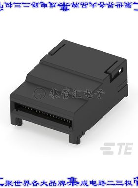 2372133-1 插拔式连接器76POS插座QSFP-DD表面贴装直角焊接镀金