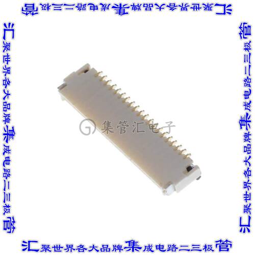 CF4210FH0R0-05-NH 连接器10POS FFC/FPC 0.5mm触头上和下表面贴