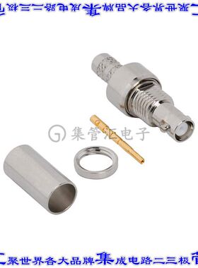 034-5063 同轴连接器BNCHD插孔母形插口压接50欧姆面板安装