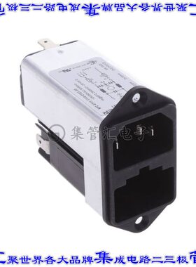 4303.5021 电源接入连接器3POS插座公插片模块IEC320-C14面板安装