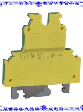 2774211 端子块连接器4POS接地地面6.2mm绿色黄色10-26AWG