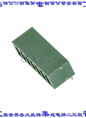 395026007 0395026007端子块连接器7POS接头公引脚带罩3.5mm绿色9