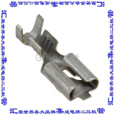 280919-2 快速连接器端子母头4.75mm压接15-20AWG