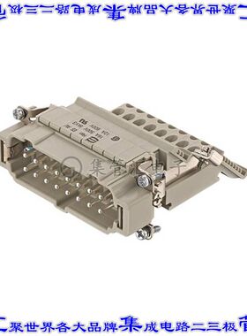 9330164639 09330164639连接器16+接地插件公头端子块直插式