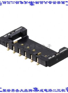 BM06B-ACHFKS-GACN-ETF 针座连接器6POS接头1.2mm公形插针表贴SMD