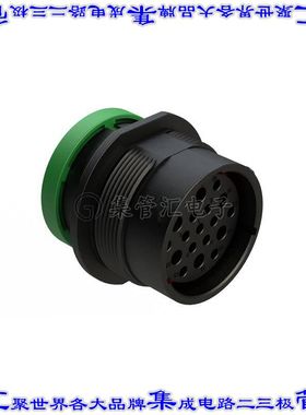 AHDP04-24-19SN-BRA 圆形连接器19POS插座外壳用于母插口黑色面板