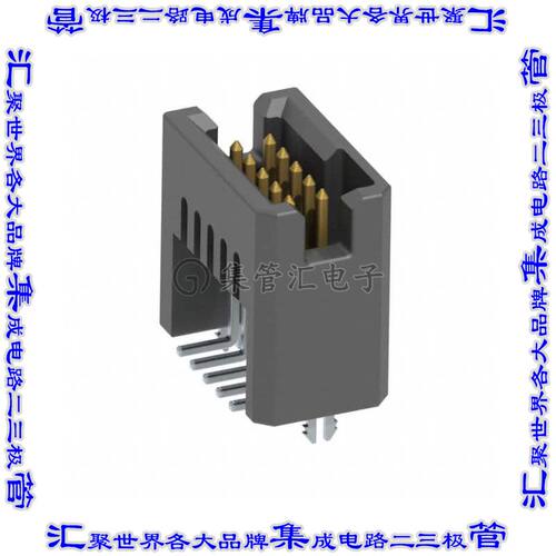 TFM-105-22-S-D-LC-P-TR 针座连接器10POS接头2排1.27mm公形插针