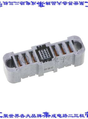 465629323 0465629323背板连接器18POS插座母插口通孔黑色