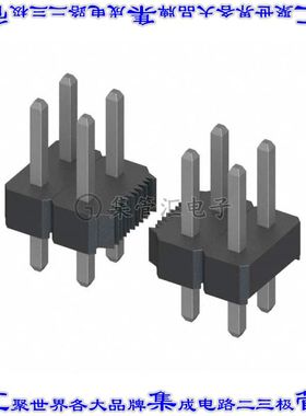 M22-2521046 针座连接器20POS可切割2排2mm公形插针通孔直针锡