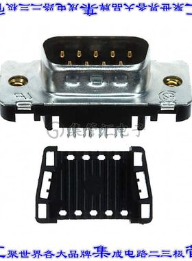 1658608-4 连接器9POS插头公引脚2排D-Sub自由悬挂