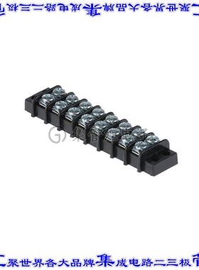 387700308 0387700308端子块连接器8电路隔板接线座2排9.53mm螺钉