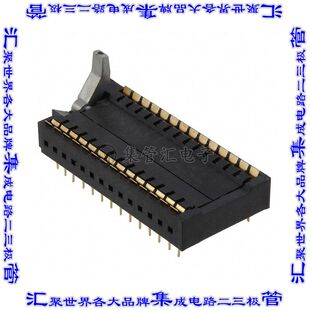 28-526-11 连接器IC插座DIPZIF(ZIP)插口28(2 x 14)位置镀金通孔