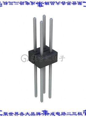 PBC02DFDN 针座连接器4POS分离式2排2.54mm公形插针通孔直针镀金