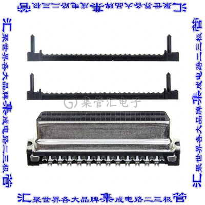5749699-5 连接器50POS插座母插口2排D-TYPE型自由悬挂