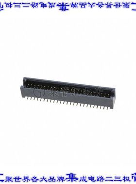 M50-4912545 针座连接器50POS接头2排1.27mm公形插针表贴SMD镀金