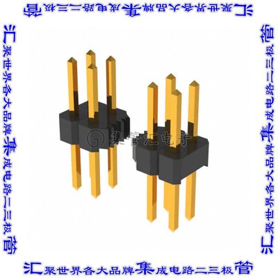 PRPC010DABN-RC 针座连接器20POS分离式2排2.54mm公形插针通孔直