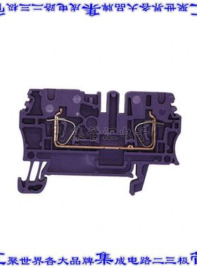 1683290000 端子块连接器2POS馈通式5.1mm紫色12-30AWG