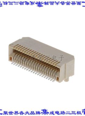 MEC8-120-01-S-D-RA1-TR 卡边缘连接器40POS母头2排0.8mm黑色镀金