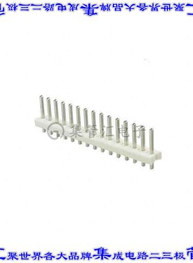 1-640384-5 针座连接器15POS接头3.96mm公形插针通孔直针锡