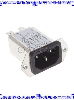 5123.1307.0 电源接入连接器3POS插座公型片状插脚IEC320-C14面板