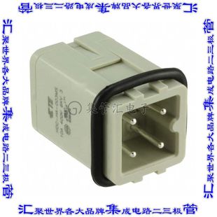 連接器3 接地插件公頭按進式 003