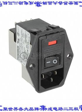 5-6609955-4 电源接入连接器3POS插座公插片模块IEC320-C14面板安