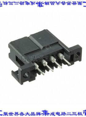 TST04RD01T 针座连接器4POS插座5.08mm公形插针通孔直针锡