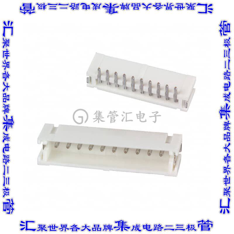 B10B-ZR-SM4-TF 针座连接器10POS接头1.5mm公形插针表贴SMD锡