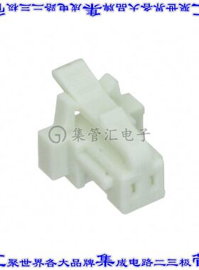 ISS1-02-L 矩形连接器外壳2POS 1mm母形插口天然色自由悬挂