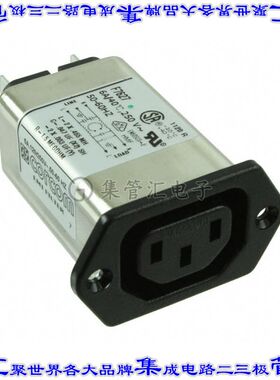 6EBF1 电源接入连接器3POS插座公型片状插脚IEC320-C14面板安装法