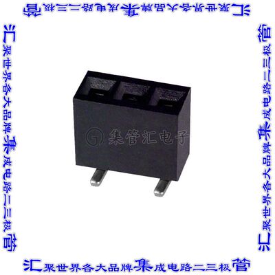 NPTC031KFXC-RC 针座连接器3POS插座2.54mm母形插口表贴SMD锡