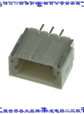 1734709-3 针座连接器3POS接头1mm公形插针表贴SMD锡