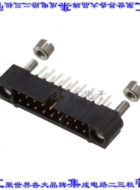 M80-5111842 针座连接器18POS接头2排2mm公形插针通孔直针镀金