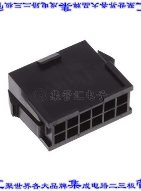 469990298 0469990298矩形连接器外壳12POS插头2排4.2mm公形引脚