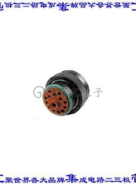HDP26-24-14SN 圆形连接器14POS插头外壳用于母插口黑色自由悬挂