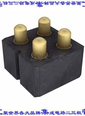 813-SS-004-30-675101-CLIP 弹簧式连接器4POS活塞型2排2.54mm表