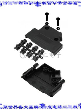 MHD45PPK37-K 连接器37POS后壳45度无屏蔽黑色