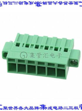 1809776 端子块连接器6POS母插口插头体座5.08mm绿色自由悬挂