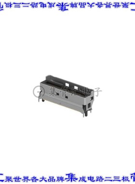 52729-0747D-021 卡边缘连接器74POS母头2排0.6mm黑色镀金