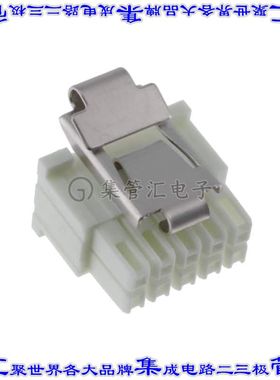 IPD1-05-D-M 矩形连接器外壳10POS插座2排2.54mm母形插口白色自由