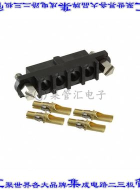 M80-4000000F1-04-PF5-00-000 矩形连接器4POS插座4mm母插口黑色