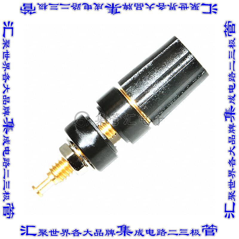 BU-P3770-0 接插件连接器CONN BIND POST KNURLED BLACK